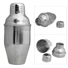 China Stainless Steel Mini Cocktail Shaker 250ML, cocktail shaker manufacturer china manufacturer