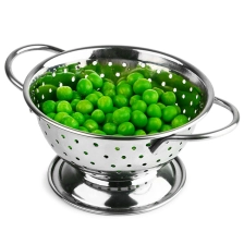 China Stainless Steel Mini Colander with Tubular handle manufacturer