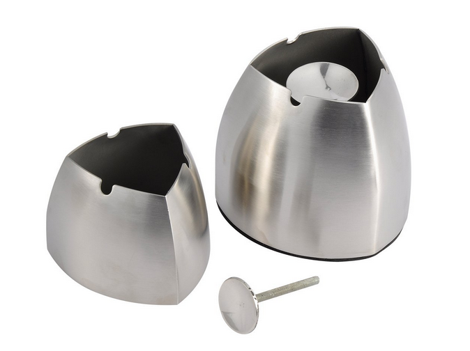 Stainless Steel Tabletop Unbreakable Ashtray