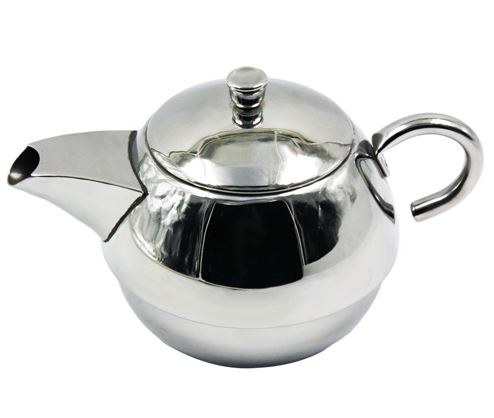 Edelstahl Teekanne mit Sieb Tee-Kessel EB-T45