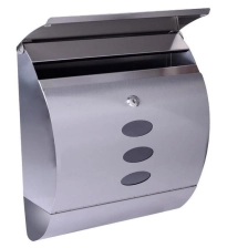 China Stainless Steel Wall Mount Mail Box  letter box post box manufacturer