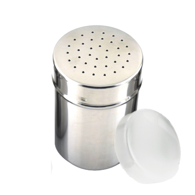 Acciaio inox Dispenser Spice Draga Pepper Shaker Condimento