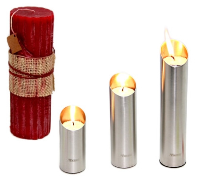 In acciaio inox Tealight Candle Set Holder EB-CH06
