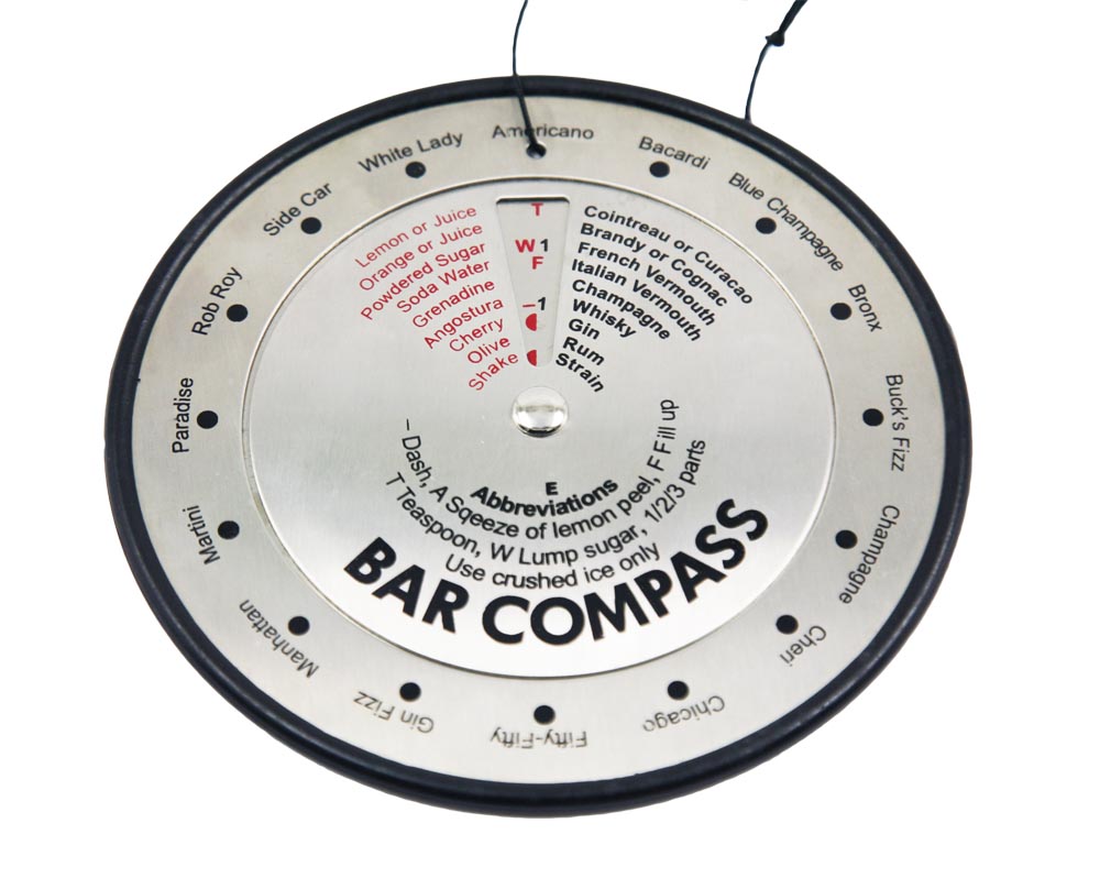 Stainless steel cocktail compass EB-BT01