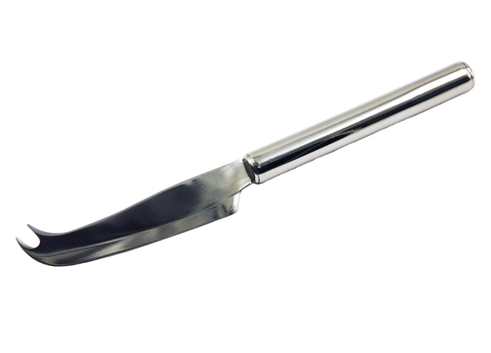 Acero inoxidable mantequilla curva cortador cuchillo Queso EB-BT40