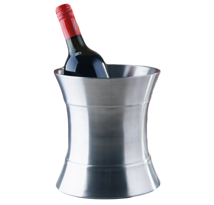 Aço inoxidável cinturas finas balde de gelo vinho tinto balde EB-BC62