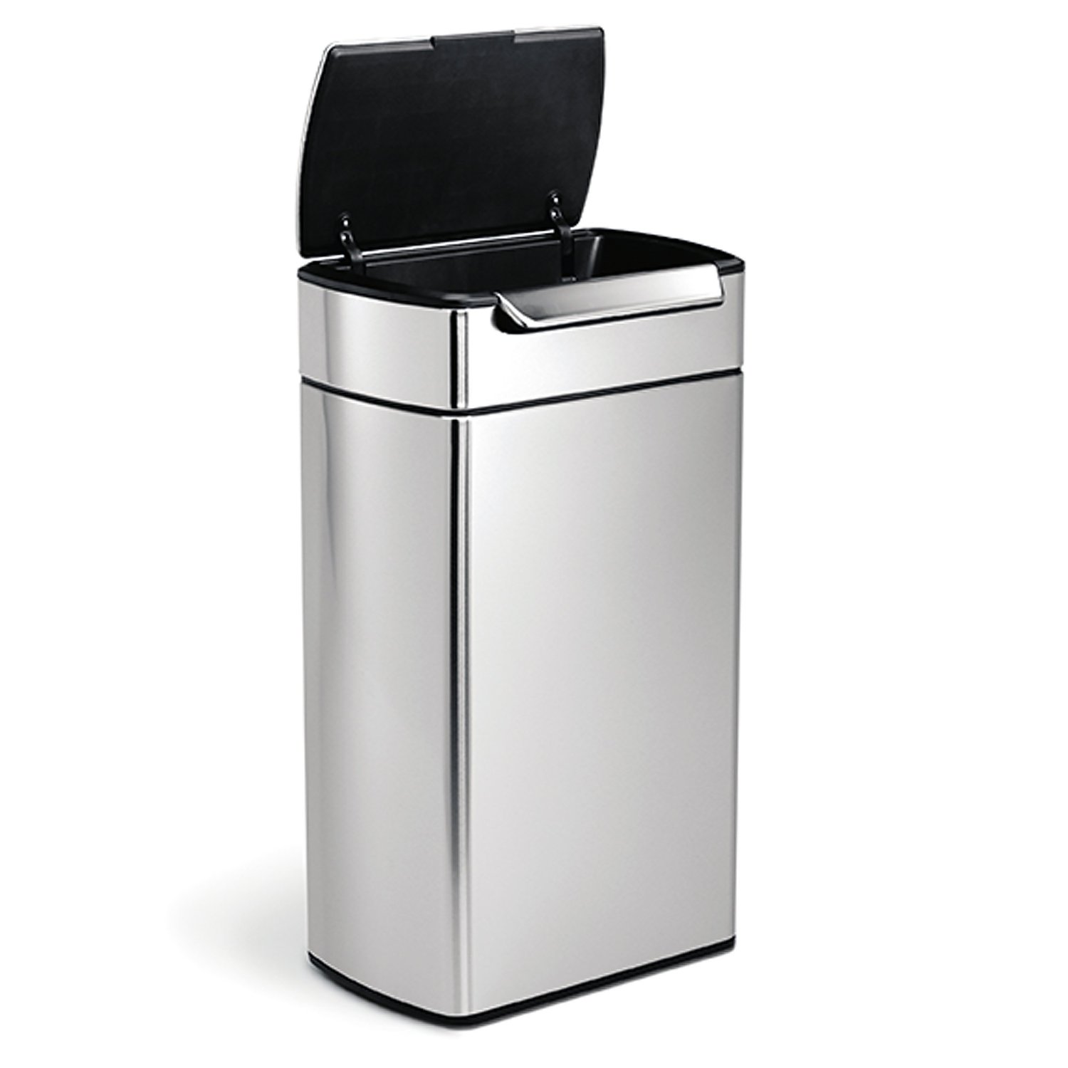 Stainless steel trash can ,Rectangular Touch-Bar Trash Can,hot sale trash can EB-P0068