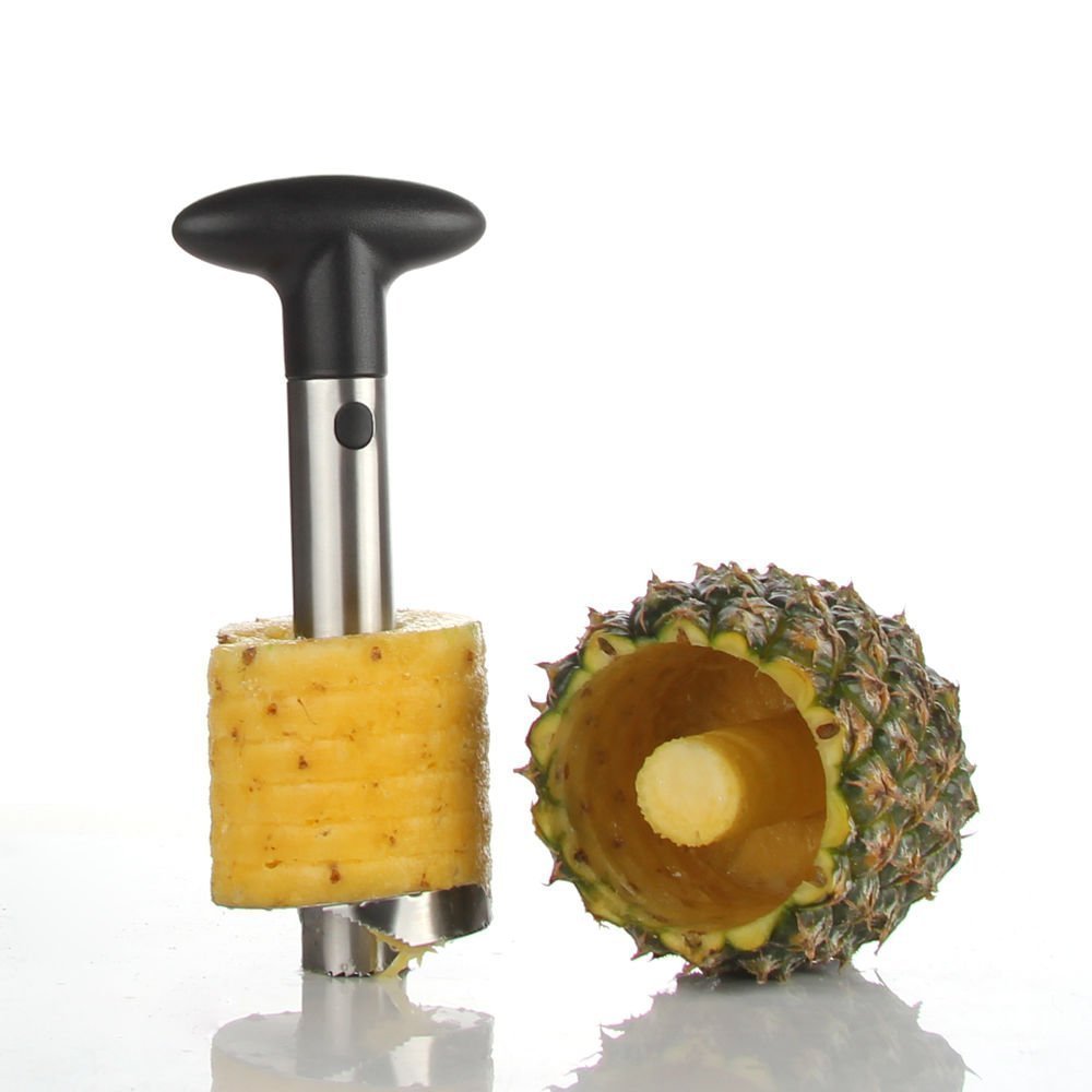 Remover lames éplucheur tige d’acier ananas proviennent d’usine de cuillère de mesure en acier inoxydable