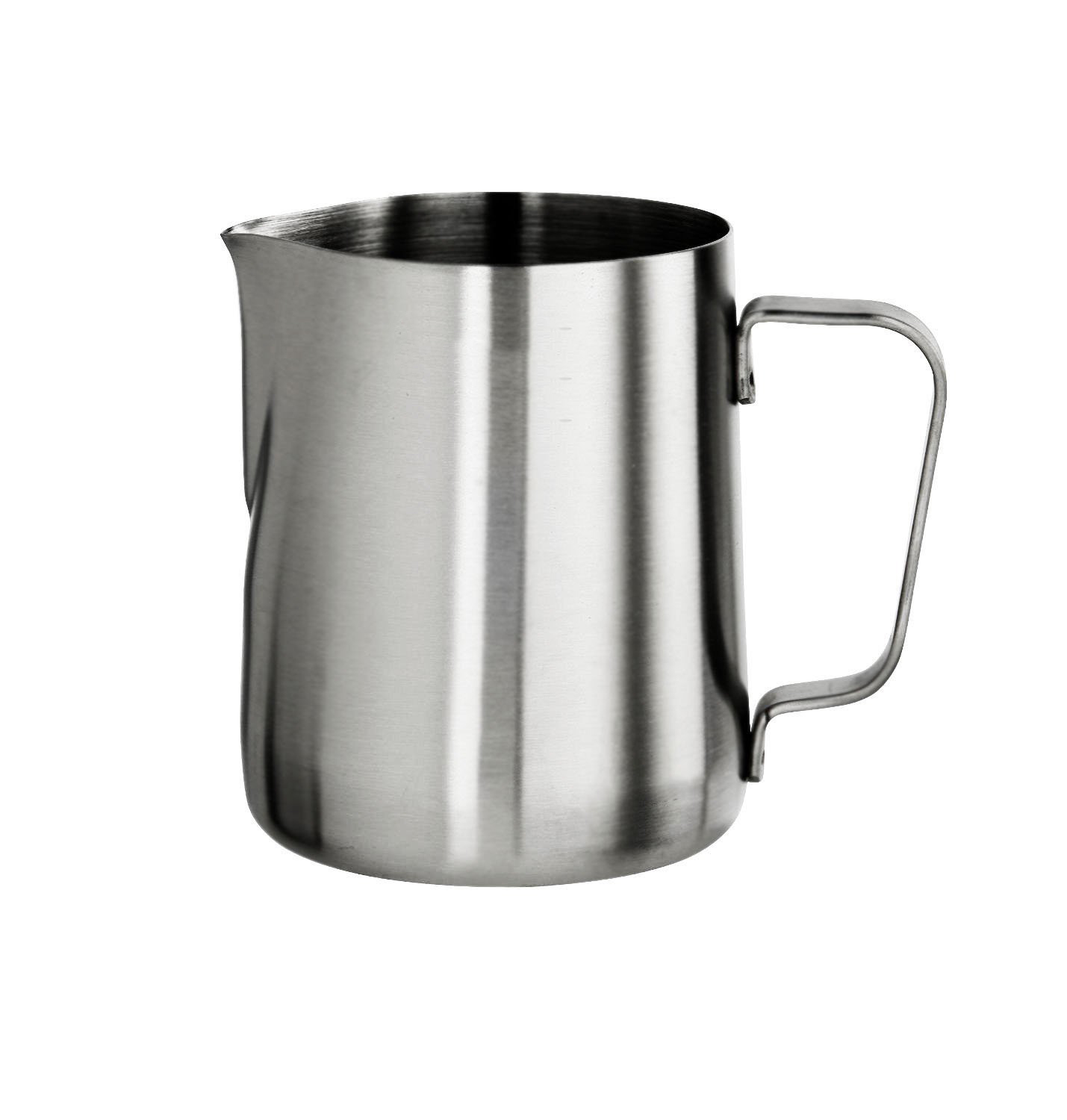 VKING Stainless Steel 12oz Milk Frothing Pitcher for Espresso Machine Coffee Milk Frother and Latte Maker