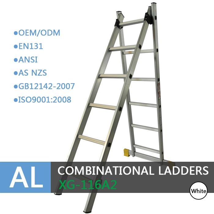 Xingon Heavy Duty aluminium combinaison Step et extension Ladder EN131