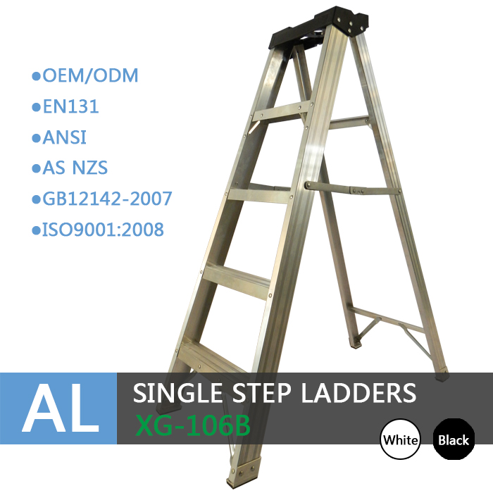 Xingon Heavy Duty Aluminum Step Ladder with plastic tray EN131