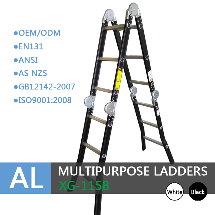 Xingon Heavy Duty Mehrzweck-Step Ladder Aluminium ANSI