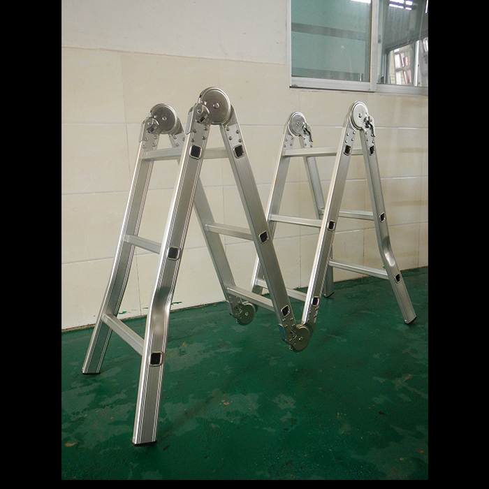 Xingon Heavy Duty multiuso pieghevole scaletta in alluminio ANSI