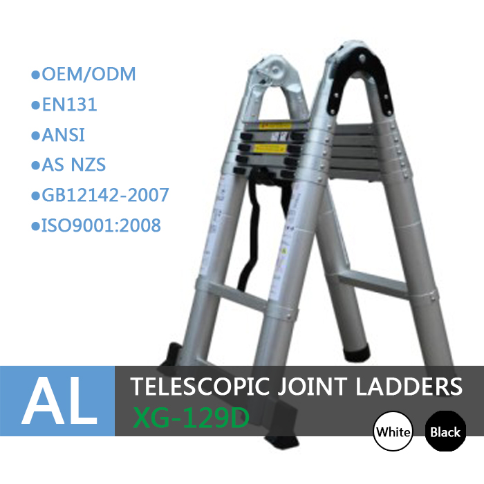 Xingon telescopic 2-way joint ladder(ALL ALUMINUM) with EN131