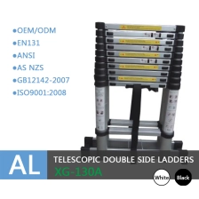 China Xingon telescopic double side ladder with EN131 manufacturer