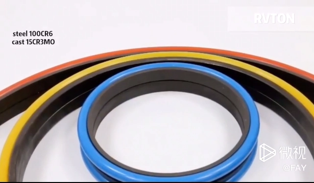 355 mm 356 mm DF Type Mechanical Face Seal with Silicone Rubber Rings930 E Caterpillar Replacement Truck Parts H-17 A3 Factory