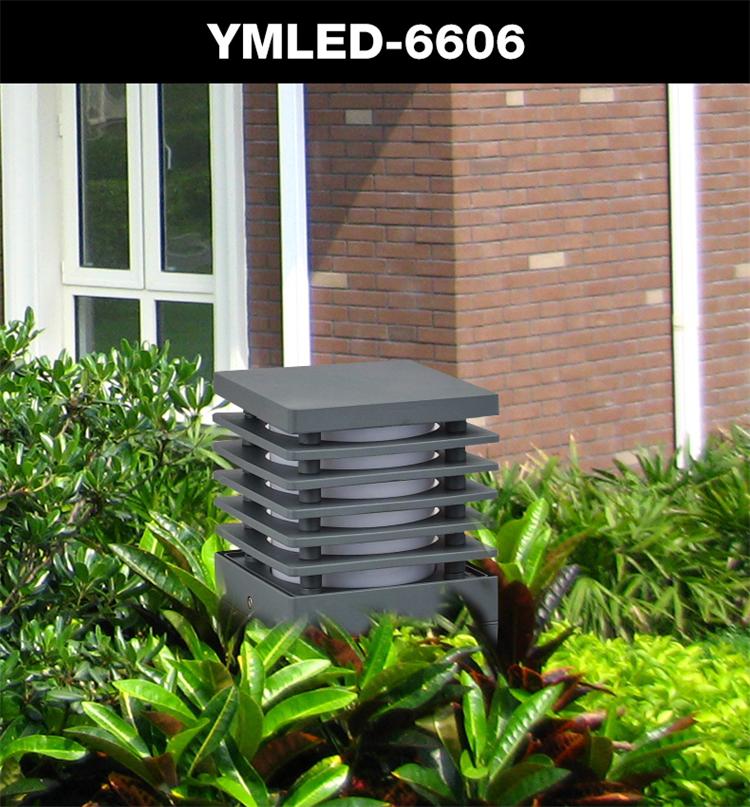 YMLED-6212 Low price aluminum garden lighting Outdoor LED Bollard light