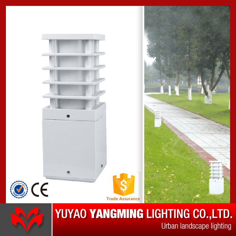 YMLED-6212 Low price aluminum garden lighting Outdoor LED Bollard light