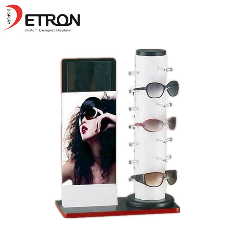 2019 China supplier acrylic display case acrylic eyewear sunglasses countertop display stand
