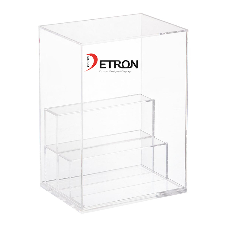 3 Tiers customized acrylic small display stand for small items