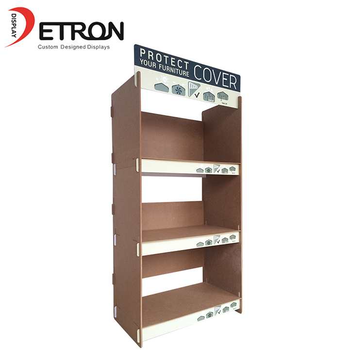 China factory durable OEM customized flooring mdf display stand