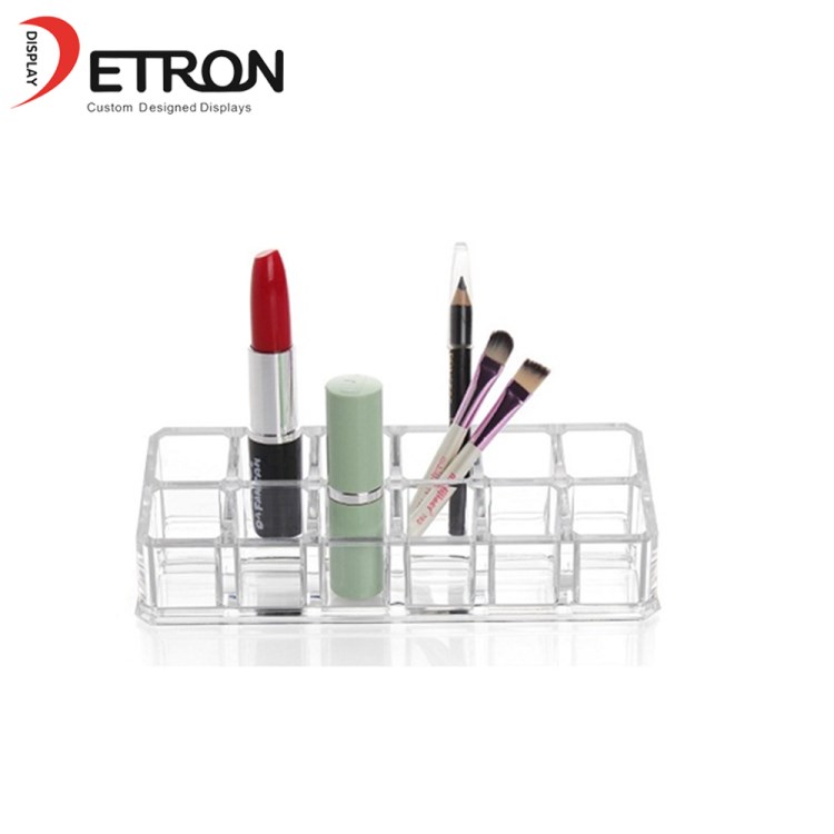 China suppliers lipstick countertop display stand acrylic display case