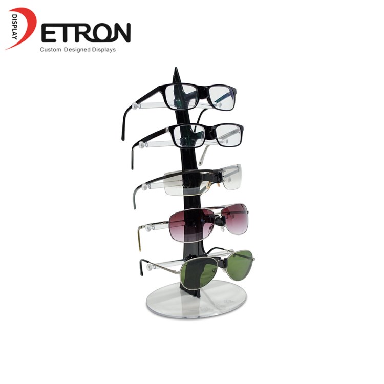Custom eyewear display stand countertop display case china made