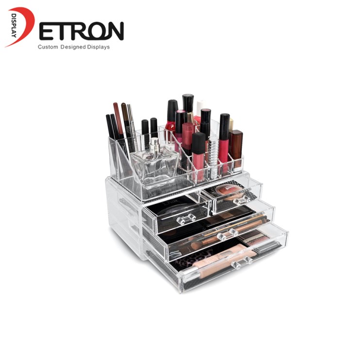 Custom makeup display rack cosmetic lipstick display acrylic display stand