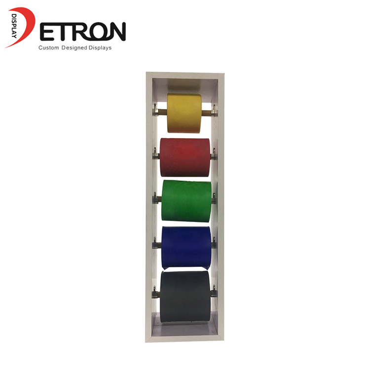 Customized wooden resistance band display cabinet for clinic