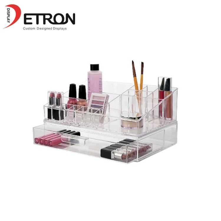 Customs clear cosmetic countertop  display stand lipstick display rack china made