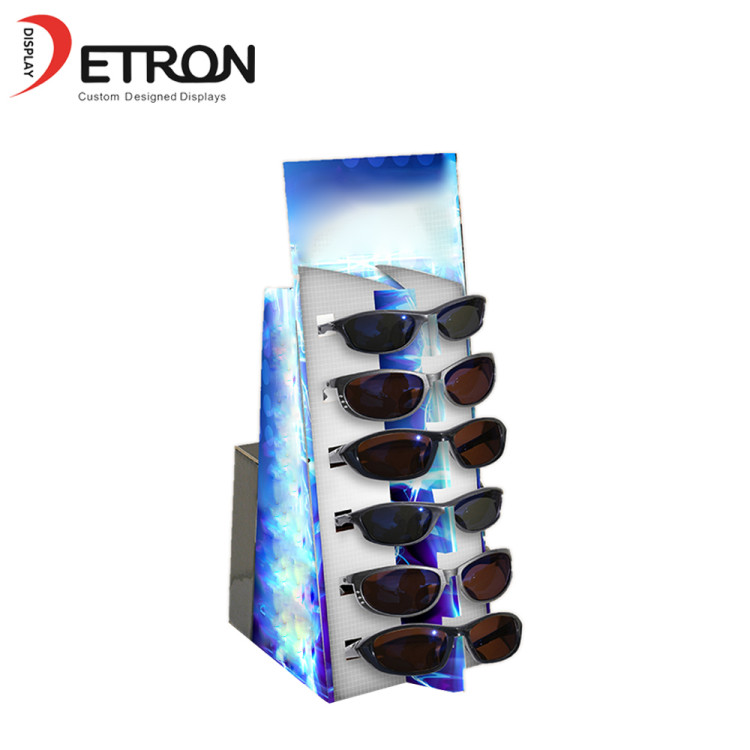 Pop acrylique vitrine lunettes de soleil vitrine comptoir acrylique Chine fabriqué