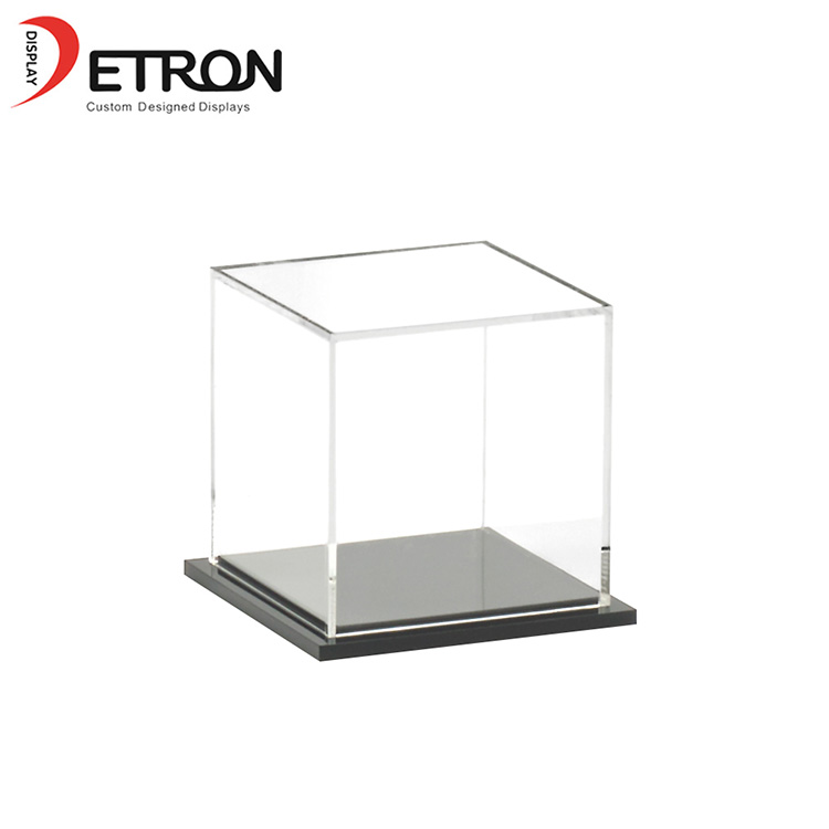Wholesale countertop transparent acrylic display box for figure