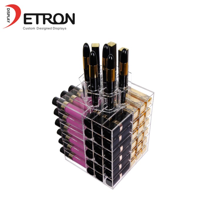 Groothandel china leverancier lipstick display geval acryl cosmetische display houder lipstick display stand