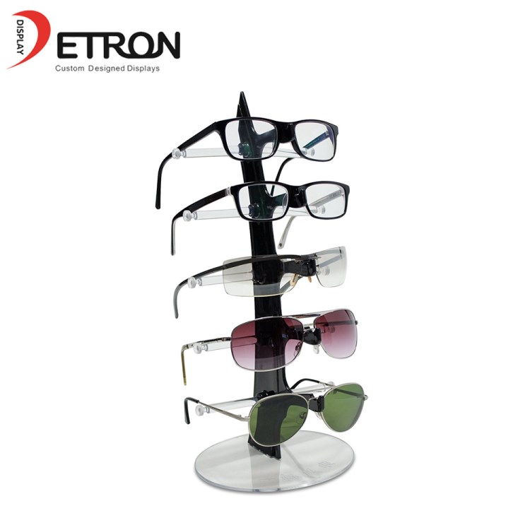 Whosale clear acrylic display rack for sunglasses  acrylic sunglasses counter top display china made