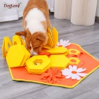 China Bee's Honeycomb Design Pet Snuffle Training Puzzle Mat IQ Training Slow Eatting Pad for Dogs manufacturer