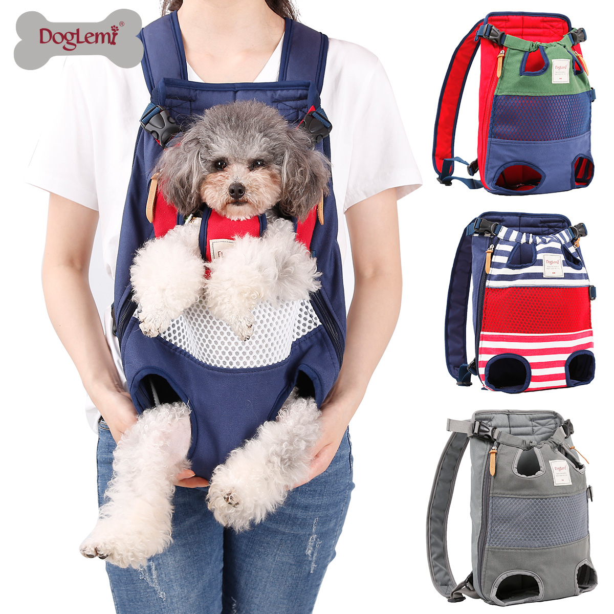 Холст рюкзак для домашних животных