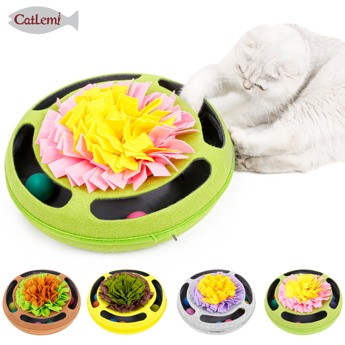 Cat Snuffle Puzzle Toy