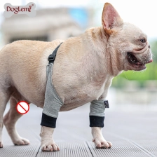 China Dog Recovery Sleeve Protector Pet Leg Wounds Prevent Licking Dog Front Legs Joint Protection Brace Sleeve manufacturer