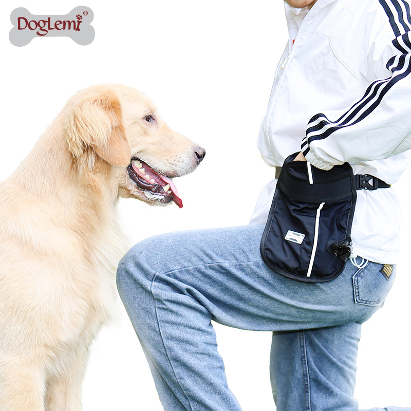 Doglemi Dog лечить тренировочный мешок с регулируемым держателем диспенсирующего дозатора пояса и корма, легко несет сумку