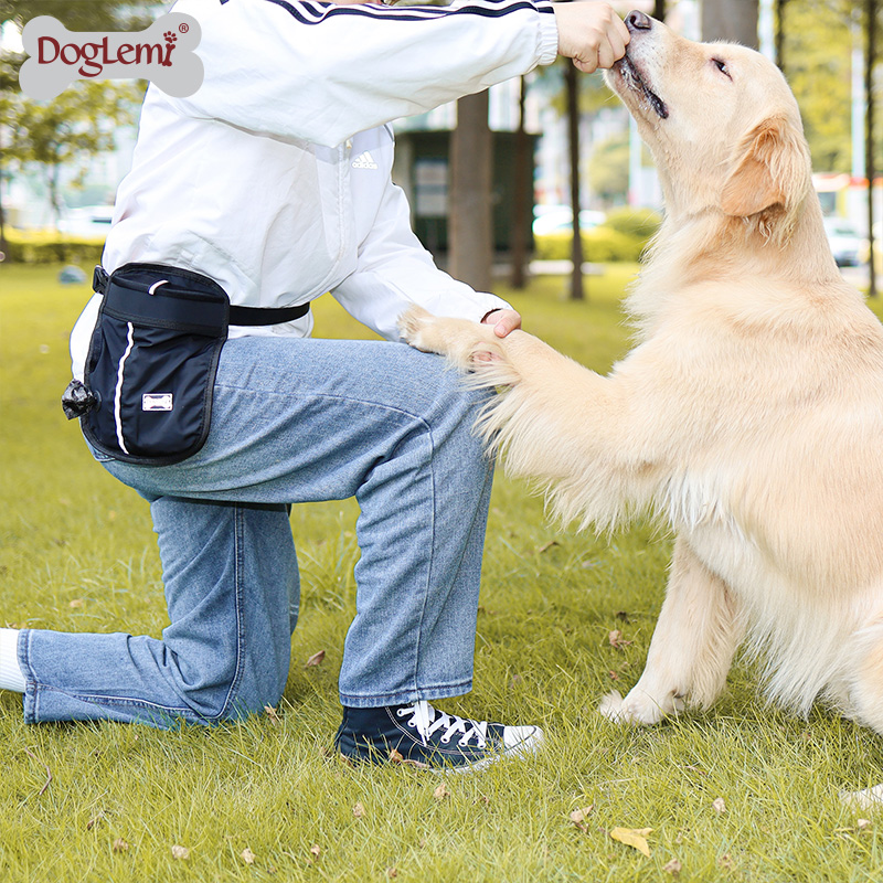 多乐米训狗用品装备训犬器材腰包狗包宠物户外遛袋包食物零食包