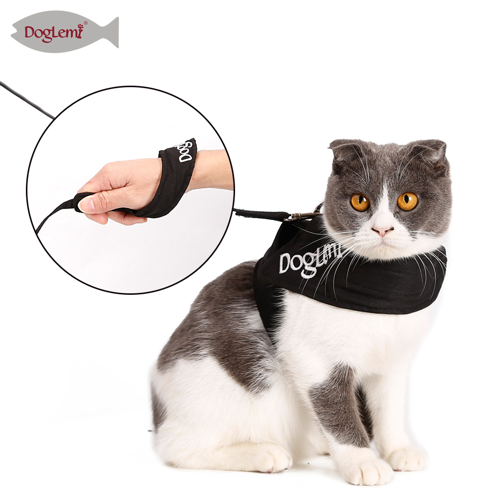 Embroiding Cat Harness Set