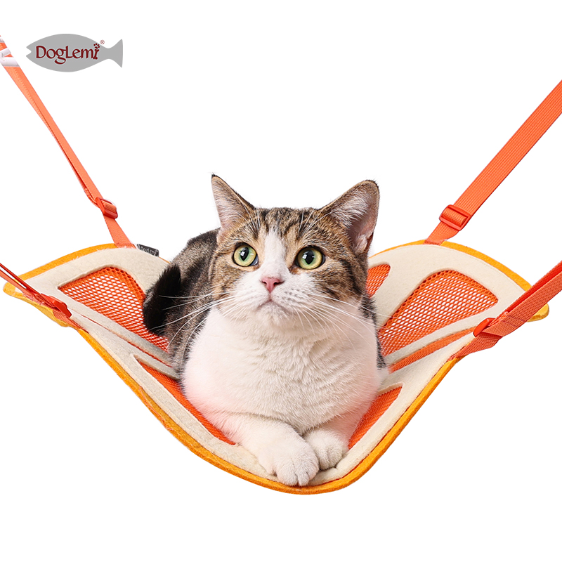 Katzenbett hängende Tischhaken Katze mi mittelhänen Käfig mit wahlschnitt hängendem atmungsaktivem käfig mit sonnengarn hängendest nest
