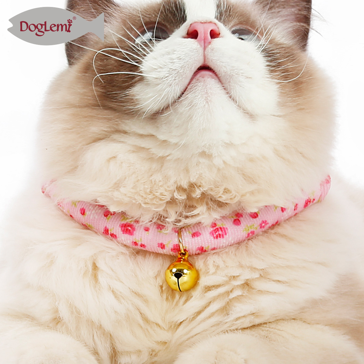 Round Flower Cat Collar