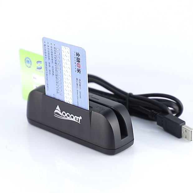 (CR003IC) بطاقة الممغنطة الممغنطة لبطاقة الشريط المغناطيسي وقارئ RFID كومبو