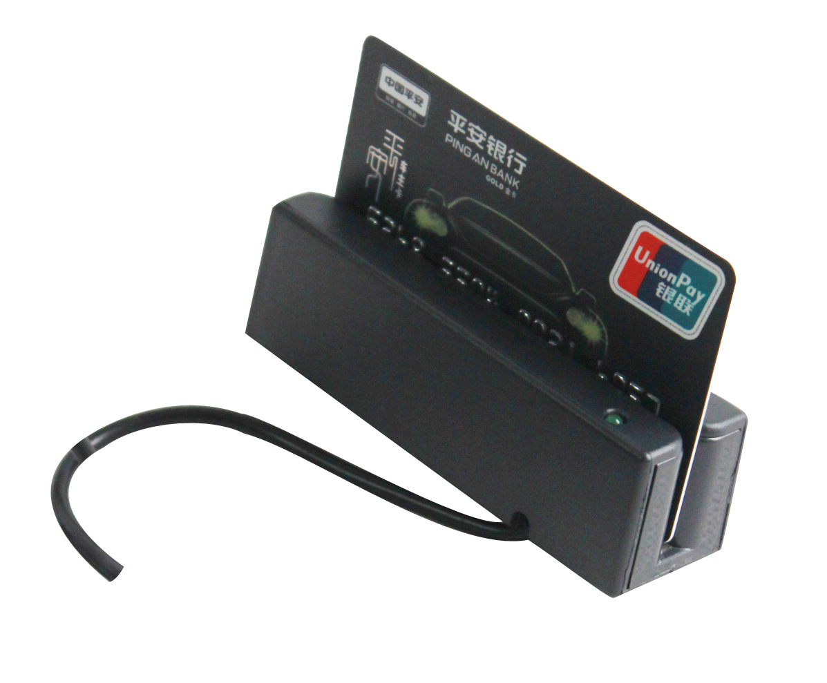 (CR1300) Mini lector de tarjetas de banda magnética de 90mm