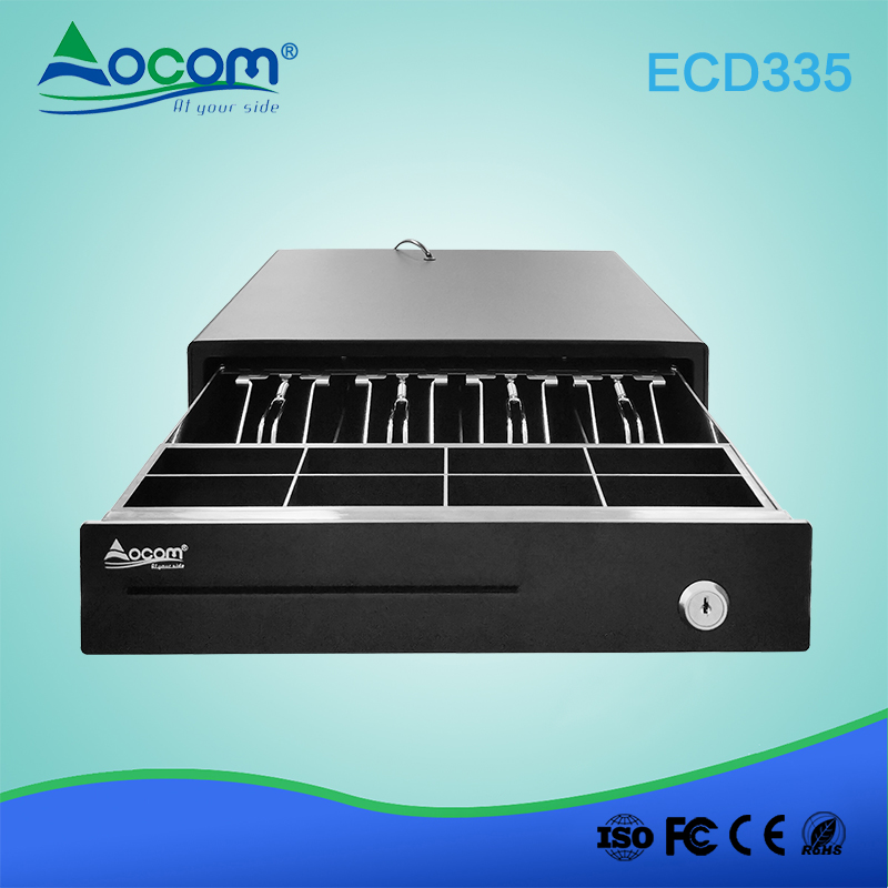 (ECD-335) Small Electronic RJ11 Manual metal cash drawer for cash register
