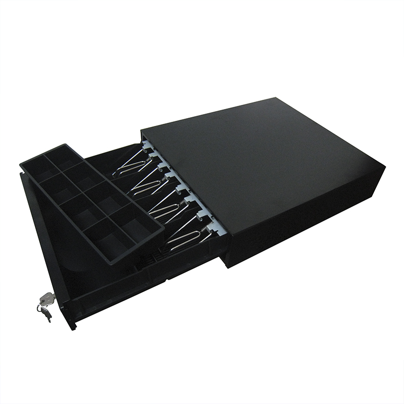(ECD330) Petit tiroir-caisse en métal d'une largeur de 335 mm