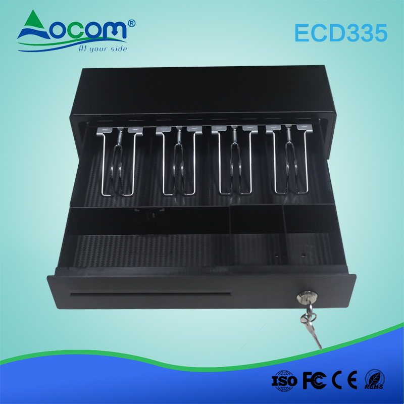 (ECD335) POS caixa de gaveta pequena caixa de metal eletrônico