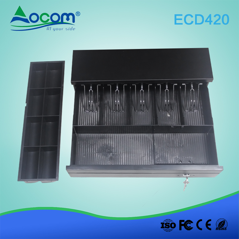 (ECD420) Low cost Metal Cash Drawer With 6B4C /5B8C and big size box - COPY - 7pvav7