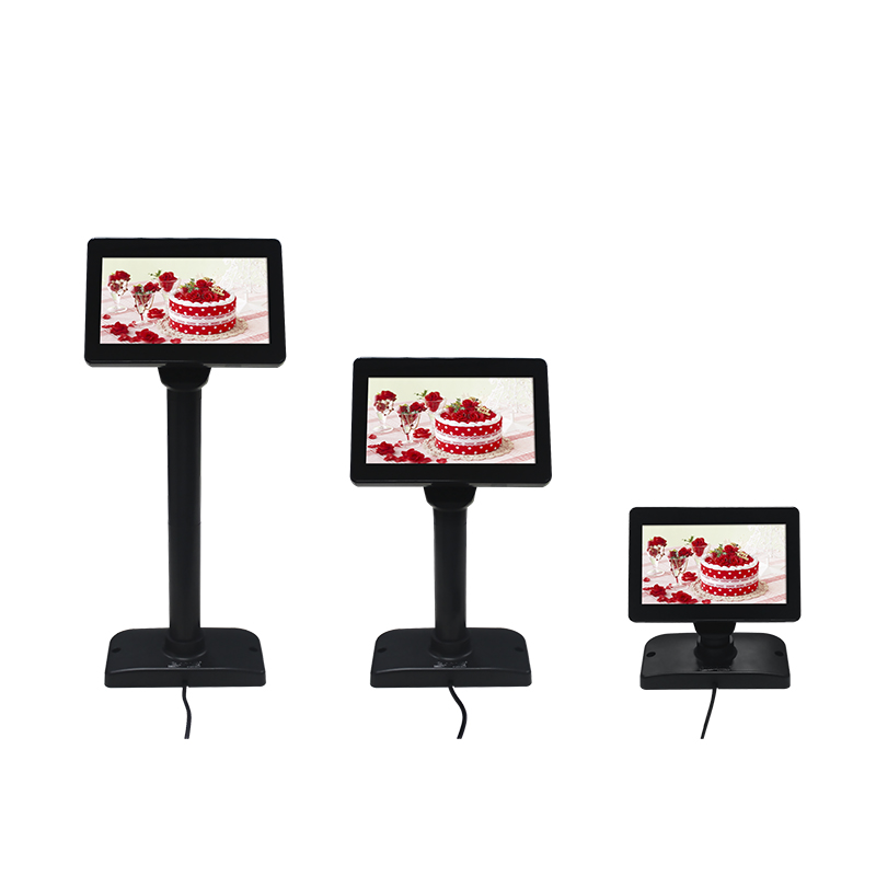 (LED701) 7" LED Customer Display  with usb communication and power supply